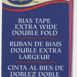 Assorted Colors of Extra Wide Double Fold Bias Tape, 1/2 inch x 3 yards, From Wrights Co. BRAND NEW, Please See Item Details For More Info!