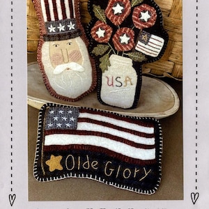 Americana Bowl Fillers Sewing Pattern, From Heart To Hand BRAND NEW, Please See Description and Pictures For More Information!