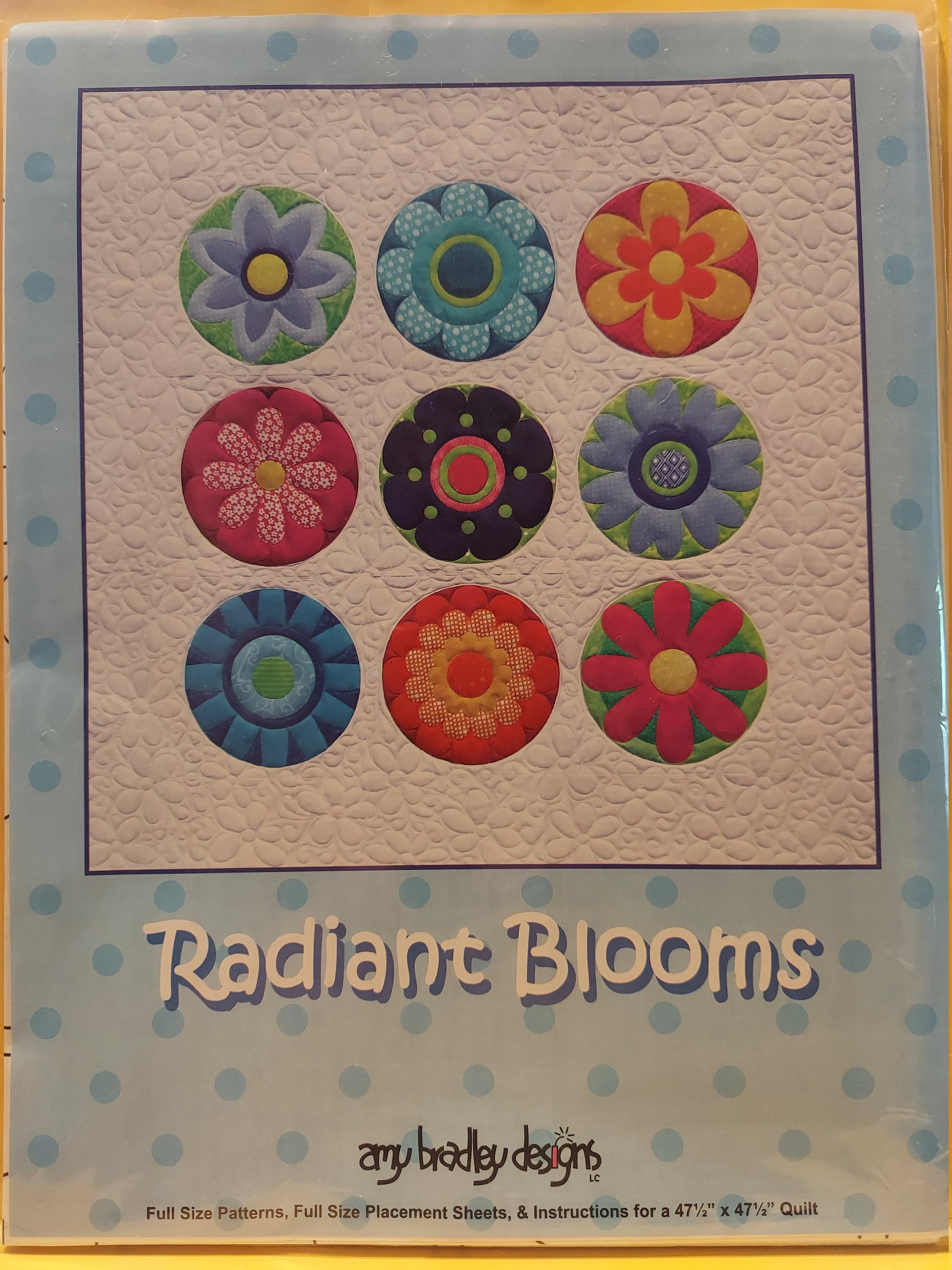 Radiant Blooms Complete Quilt Pattern From Amy Bradley Designs - Etsy Norway