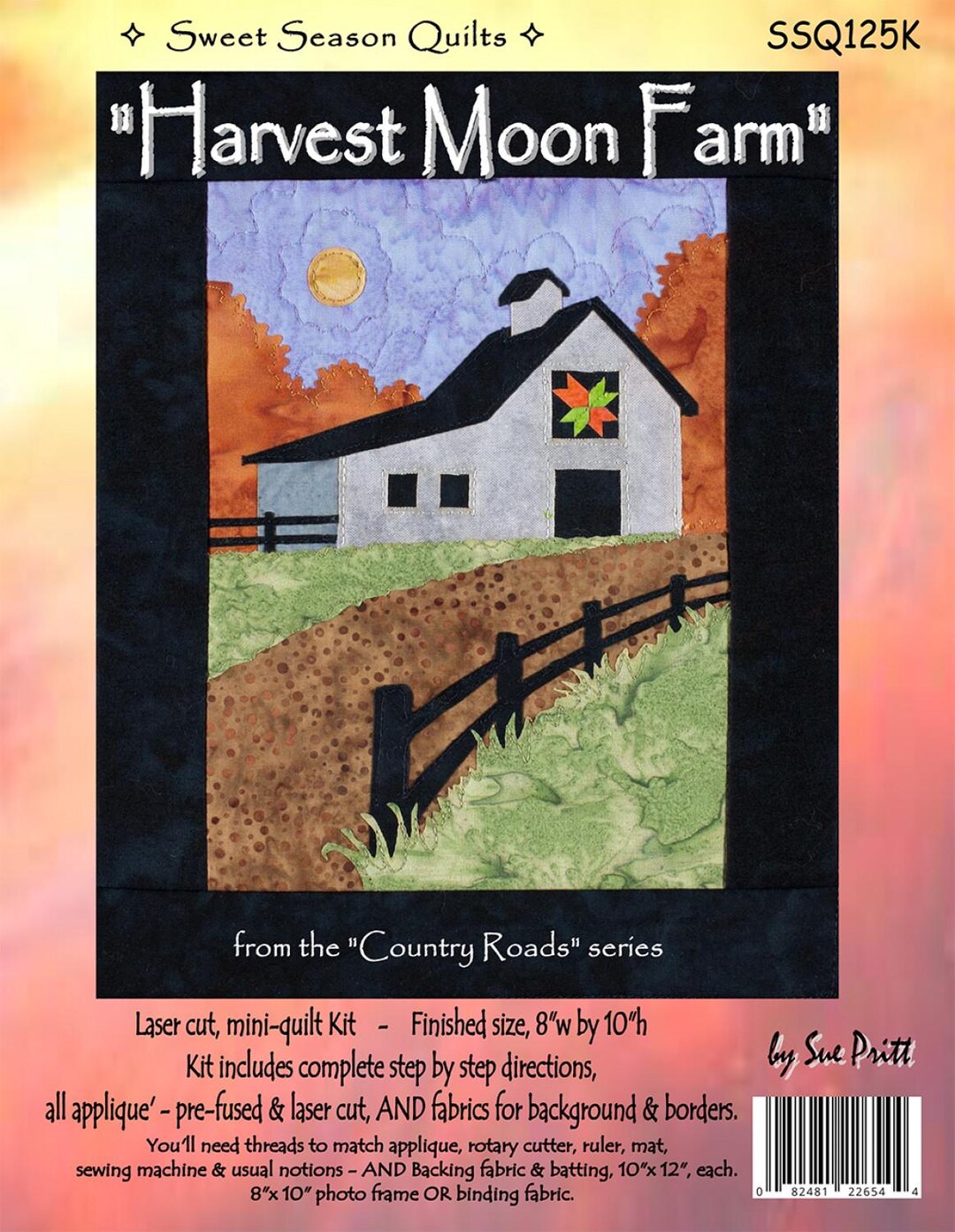 Harvest Moon Farm Applique Kit and Quilt Pattern, From Sweet Season ...