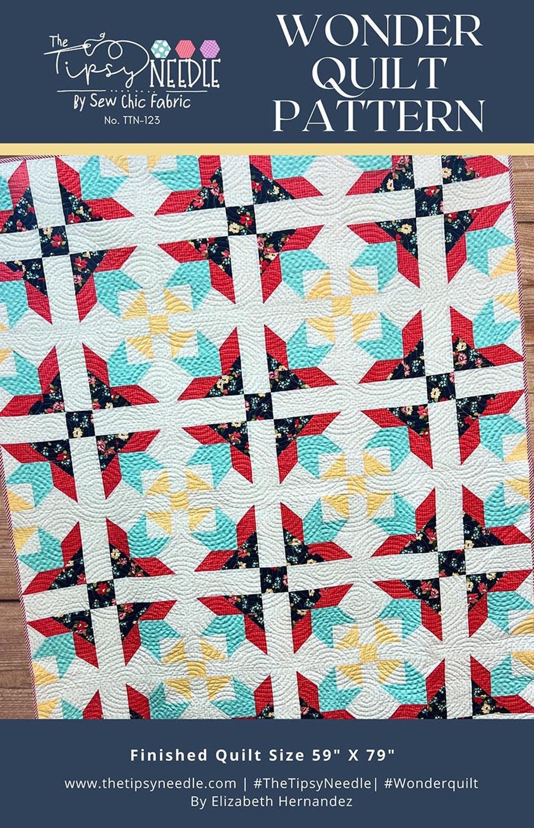 Wonder Quilt Quilting Pattern, From the Tipsy Needle BRAND NEW, Please ...