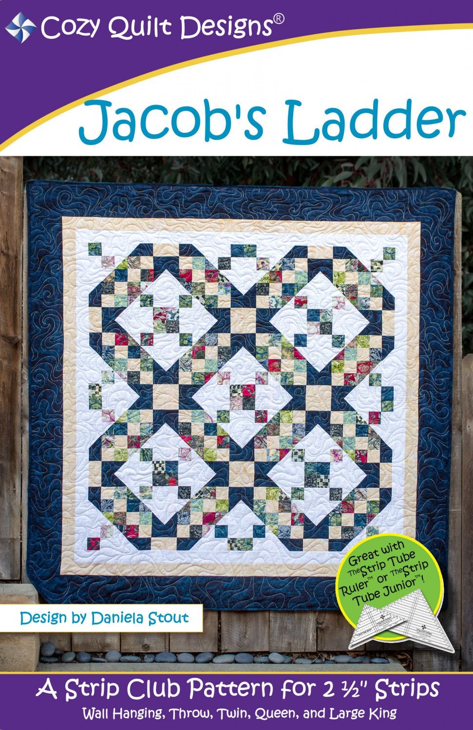 scrappy jacob's ladder quilt pattern