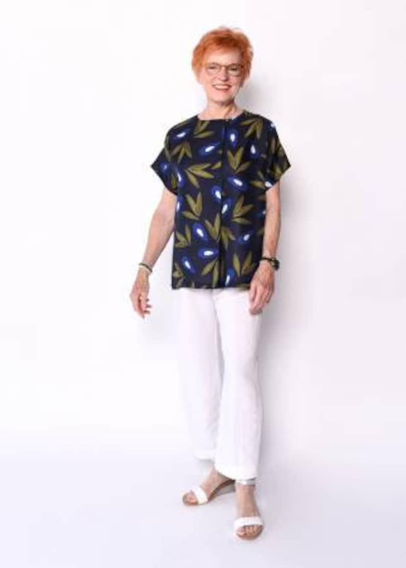 The Hugo Top Sewing Pattern, Sizes XS-3XL, From the Sewing Workshop ...