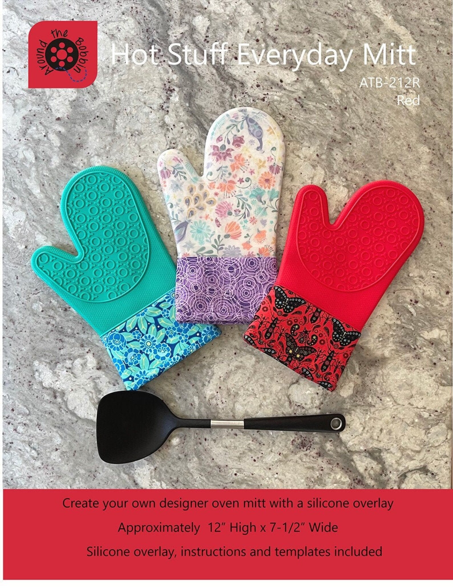 Hot Stuff Everyday Silicone Oven Mitt Sewing Pattern From Etsy