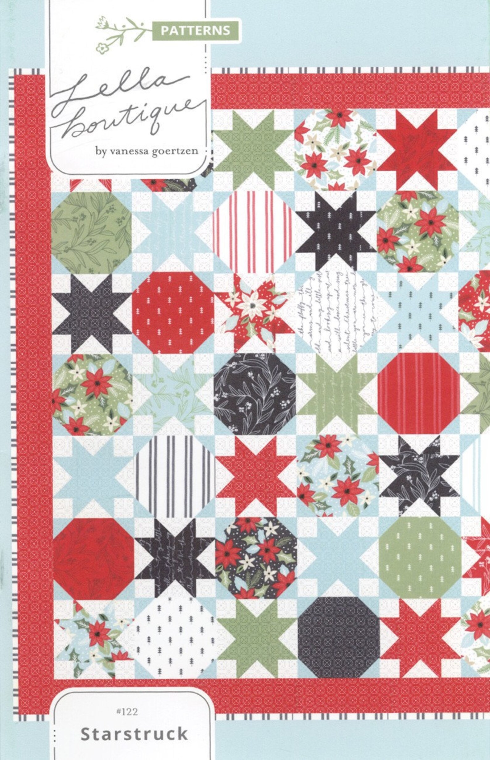 Starstruck Quilt Quilting Pattern From Lella Boutique Etsy