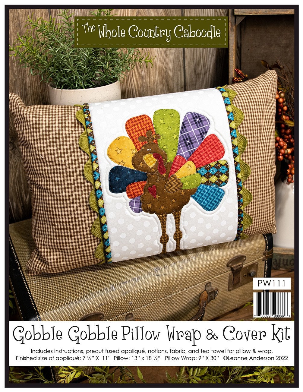 Gobble 'Til You Wobble 18x18 Square Pillow – Corgi Things