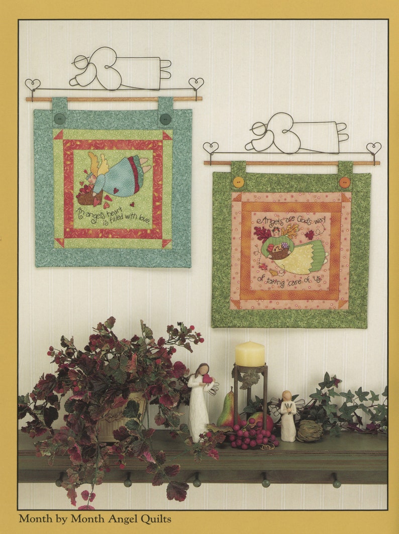 Angels Among Us Softcover Book of Quilting and Sewing Etsy