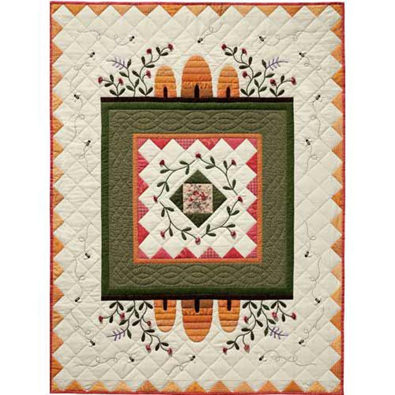 Beekeeper's Garden Quilt Quilting Pattern, From the City Stitcher BRAND ...