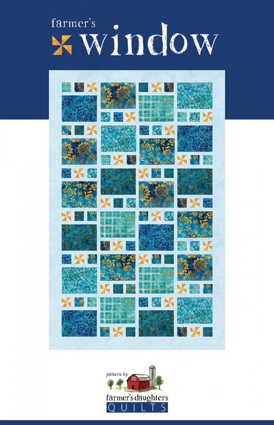 Farmer's Window Quilt Quilting Pattern From Farmers Daughter Quilts ...
