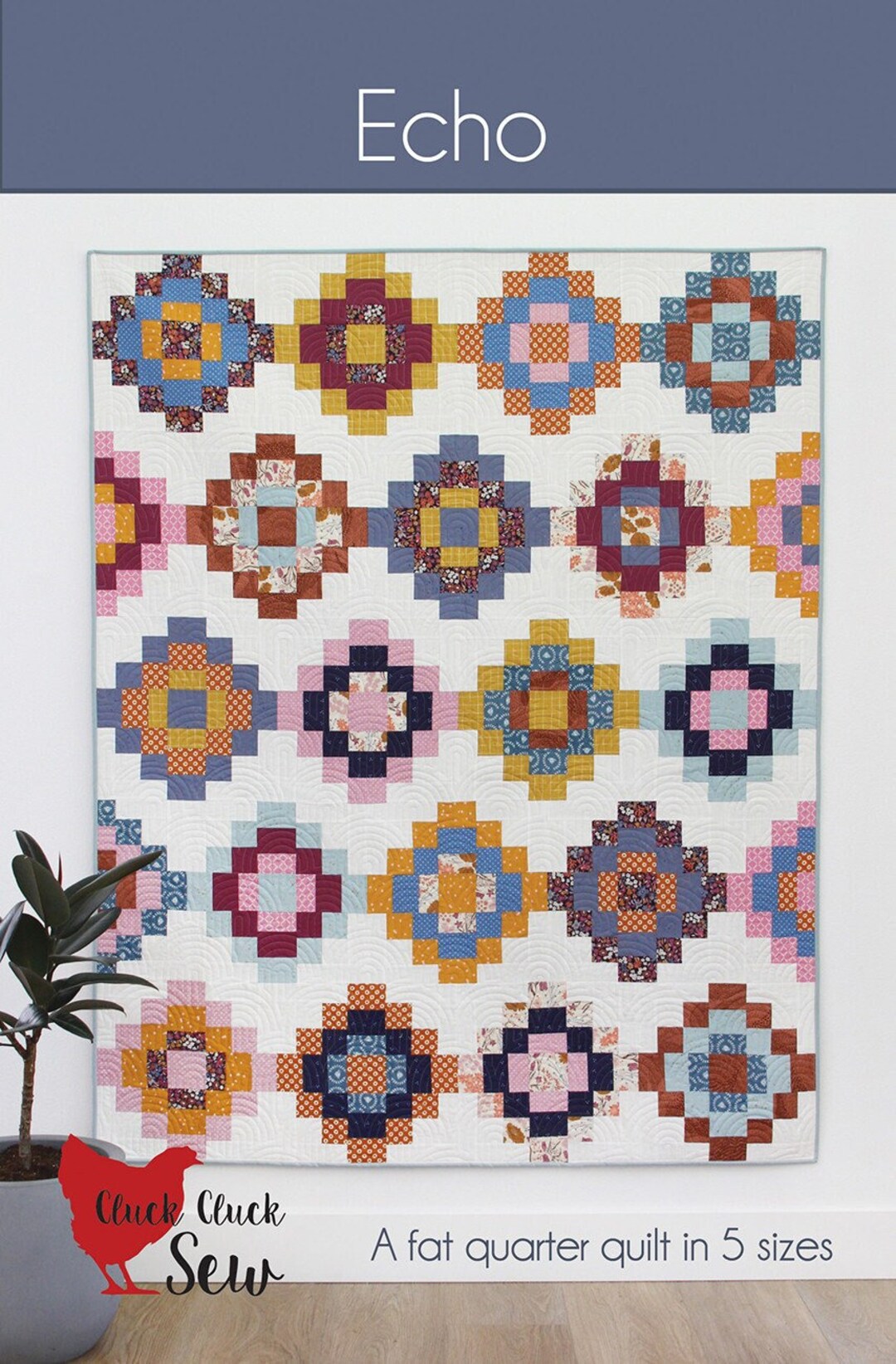 Echo Quilt Quilting Pattern From Cluck Cluck Sew Patterns BRAND NEW ...