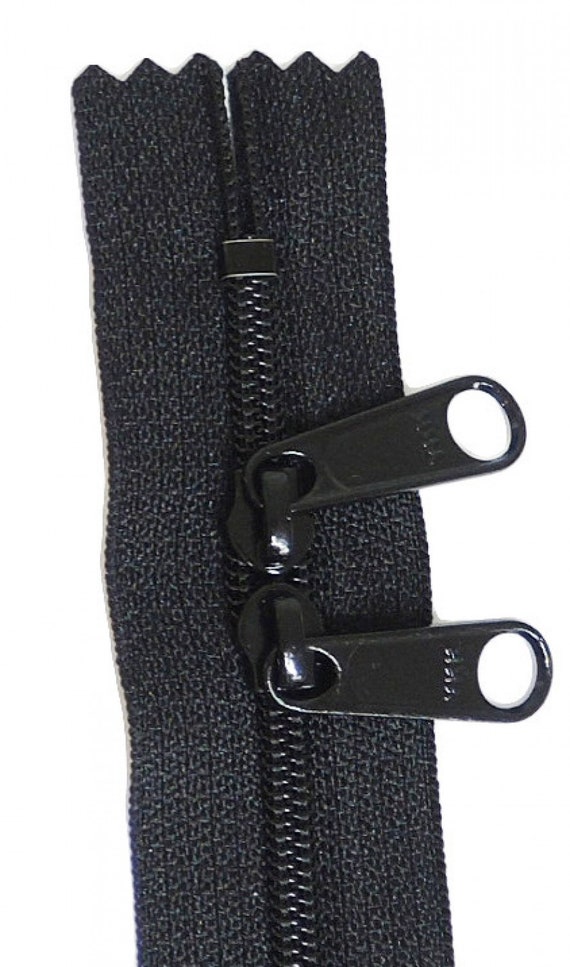 24 Inch Double Slide Zippers With Extra Wide Zipper Tape, 9