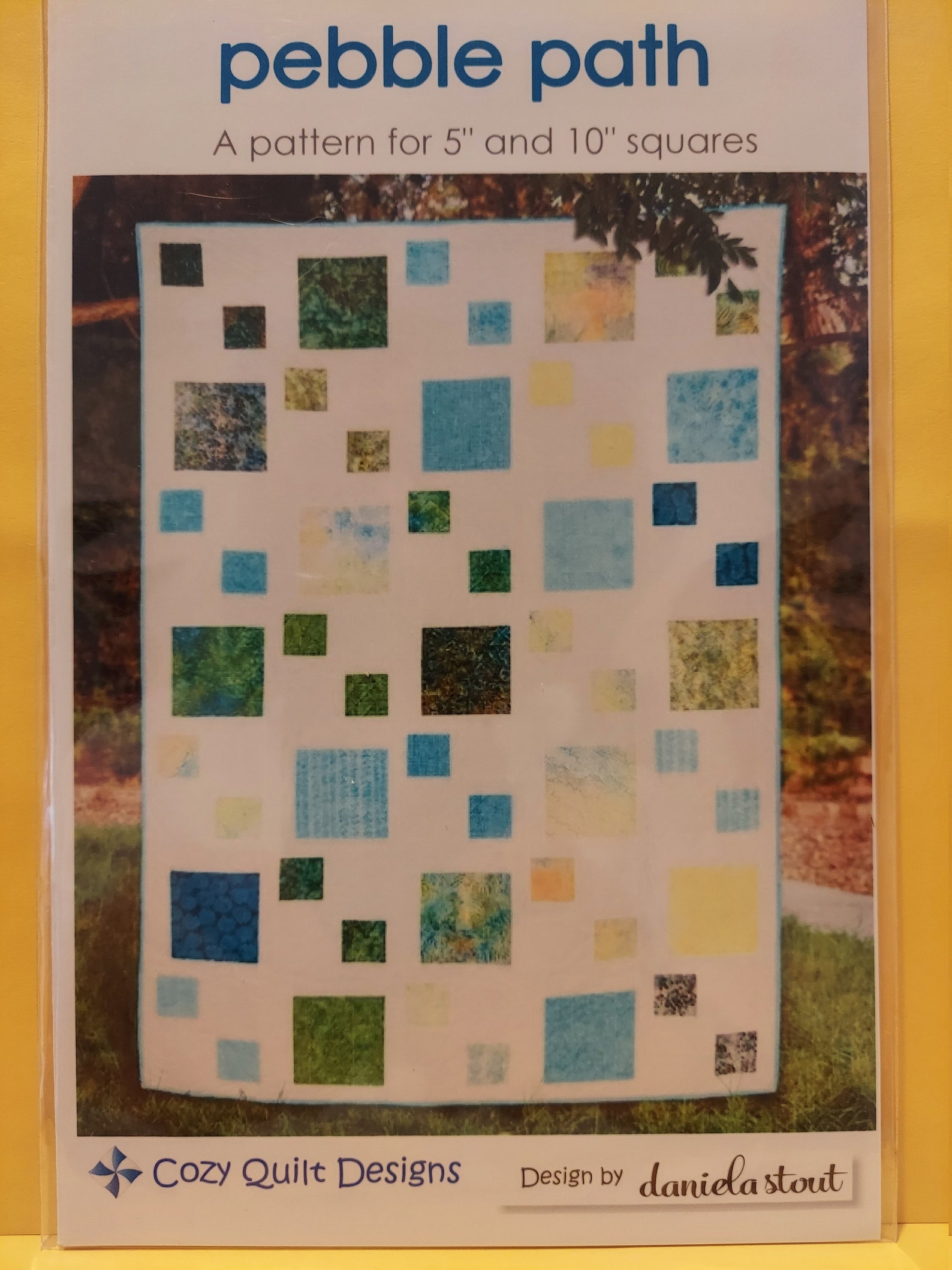 Pebble Path Quilt Quilting Pattern From Cozy Quilt Designs Etsy