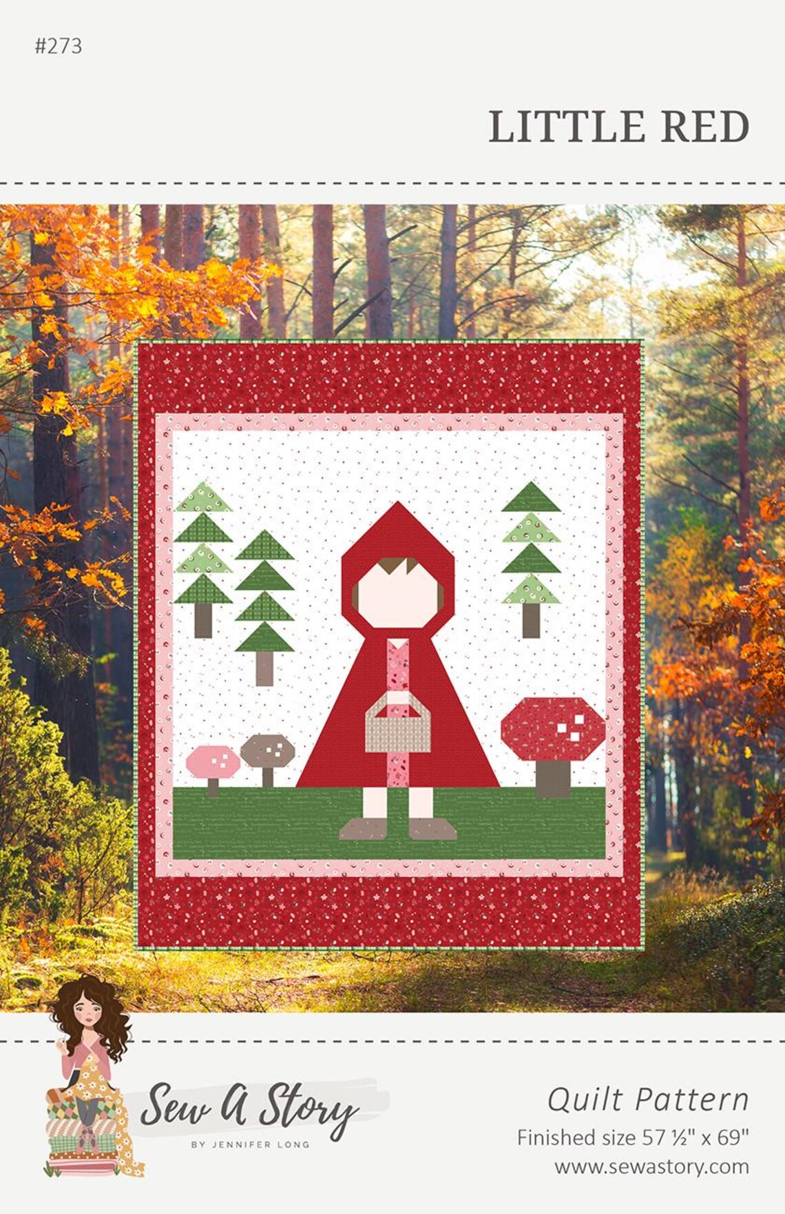 Little Red Quilt Quilting Pattern, From Bee Sew Inspired and Sew A ...