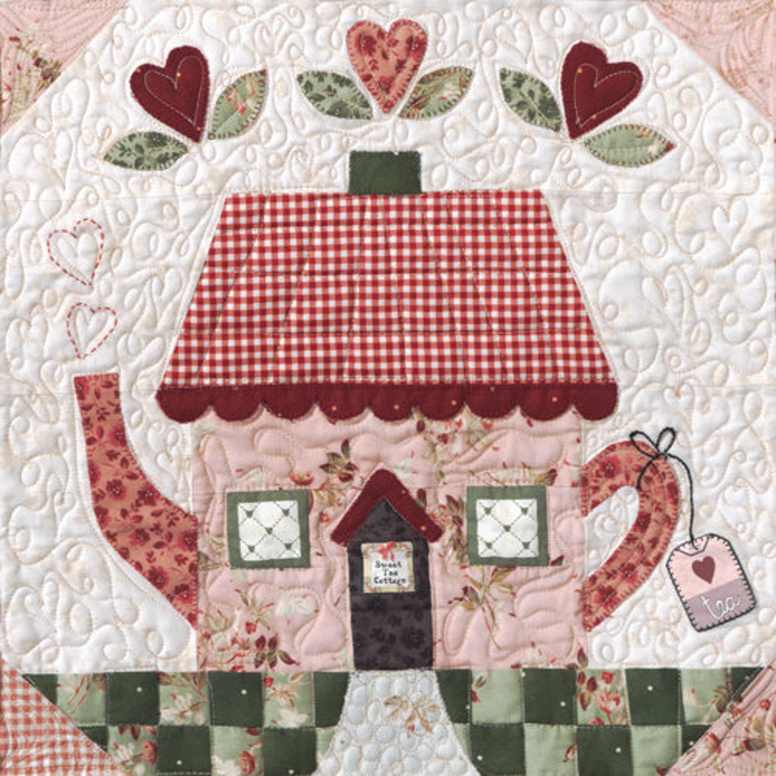 Follow Your Heart BOM Complete Quilting and Applique Pattern Etsy