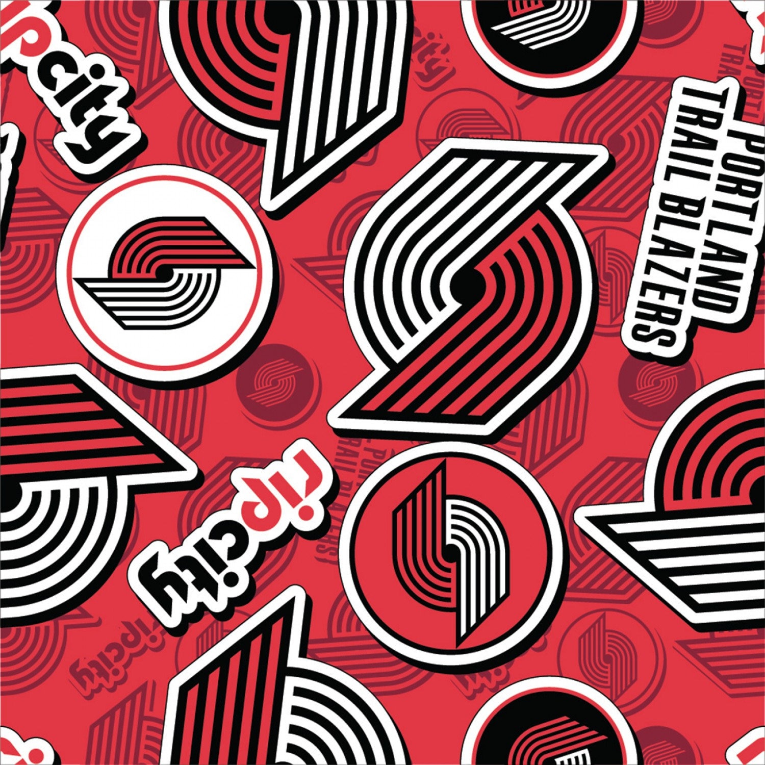 Trail Blazers Fabric