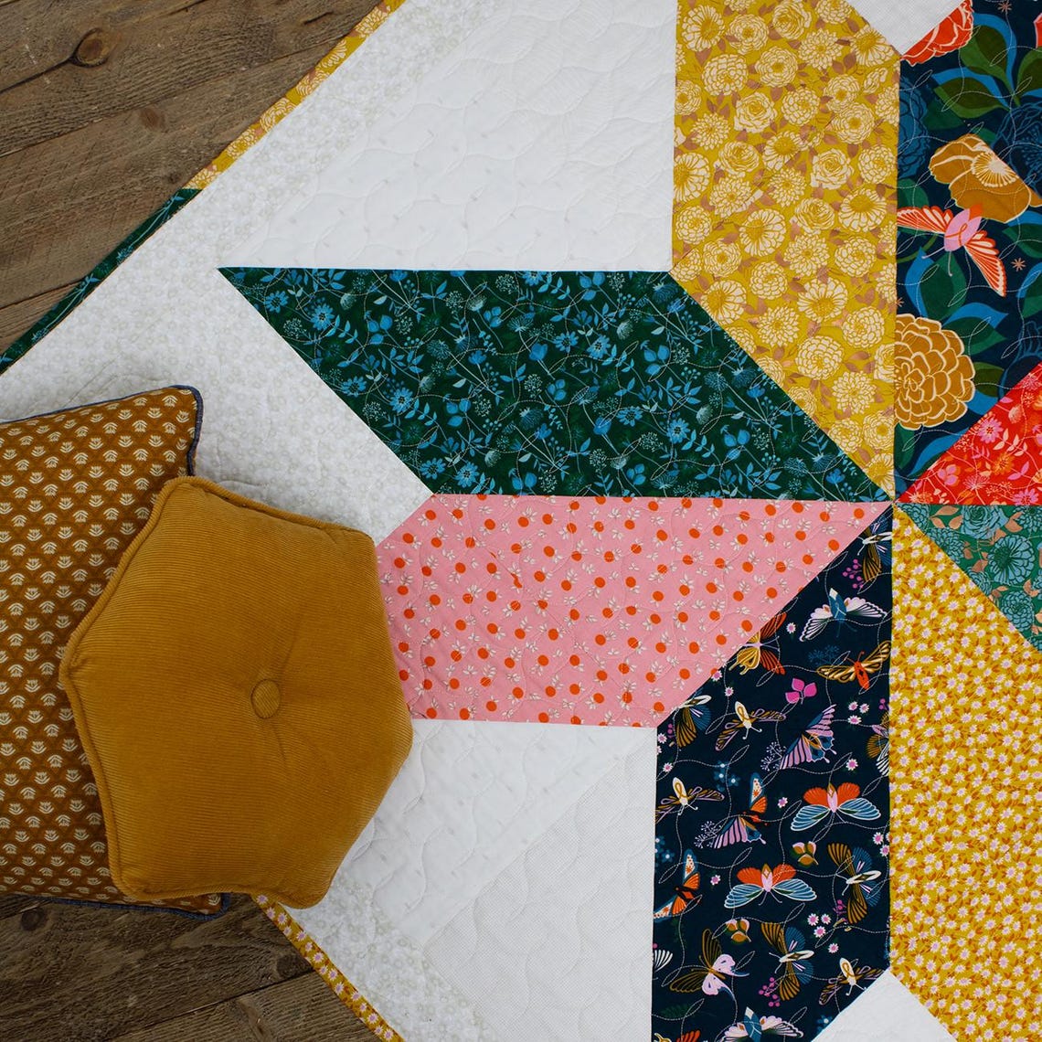 Simple Star Quilt Quilting Pattern, From Studio M Squared BRAND NEW ...