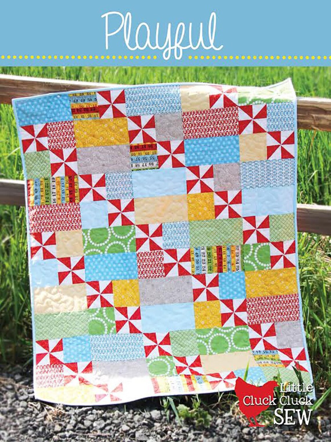 Playful Quilt Quilting Pattern From Cluck Cluck Sew Patterns BRAND NEW ...