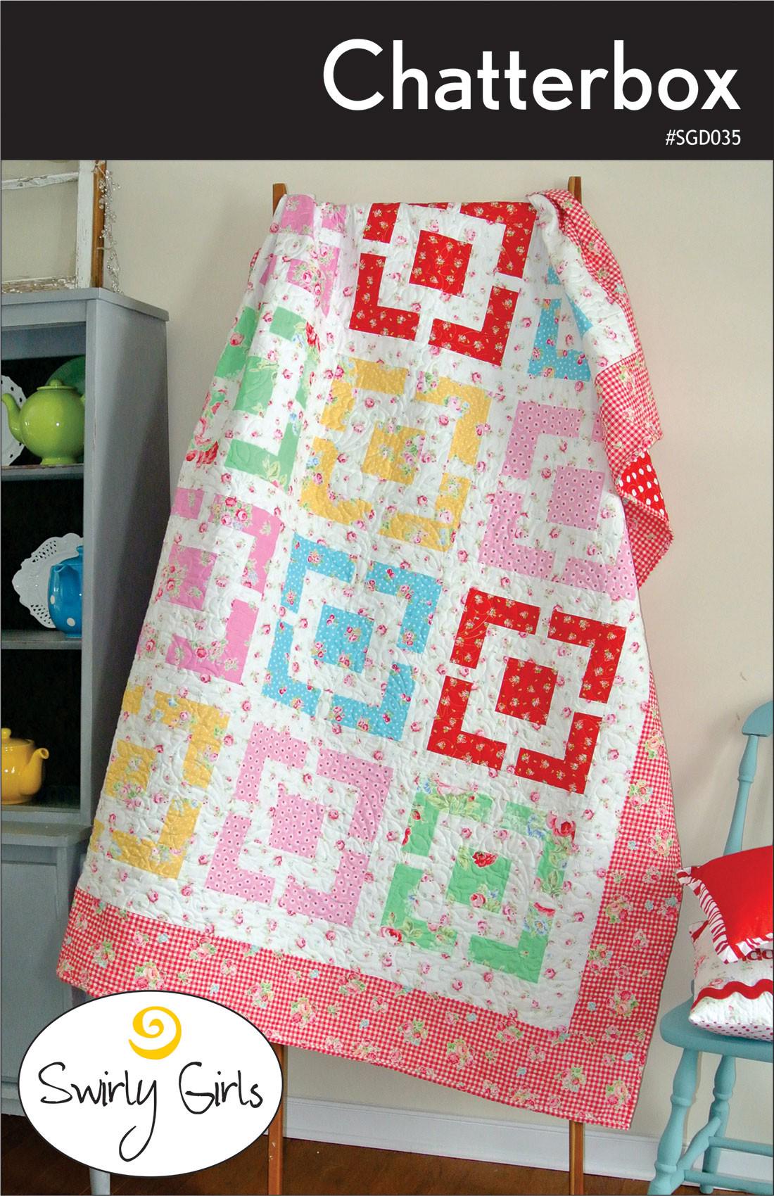 Chatterbox Quilt Quilting Pattern, From Swirly Girls Design BRAND NEW ...