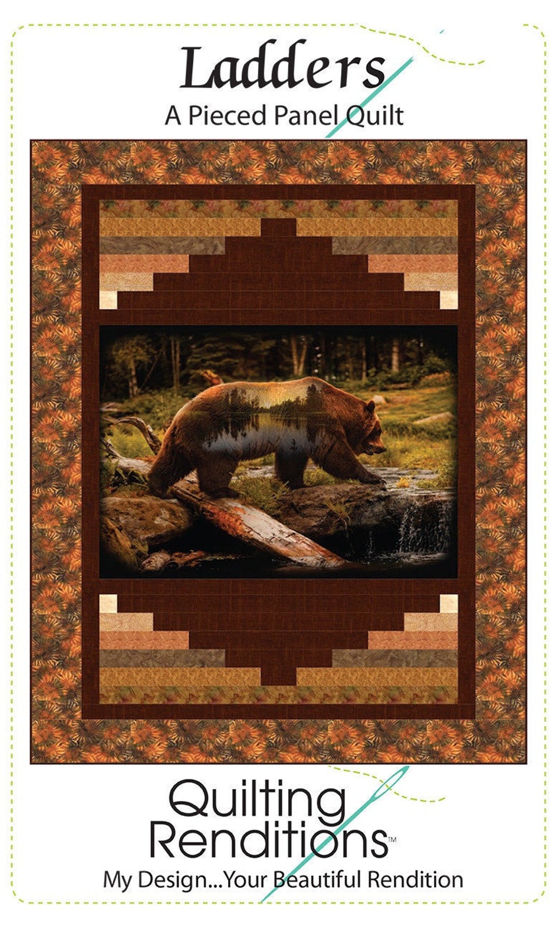 Ladders Quilt Quilting Pattern, From Quilting Renditions BRAND NEW ...