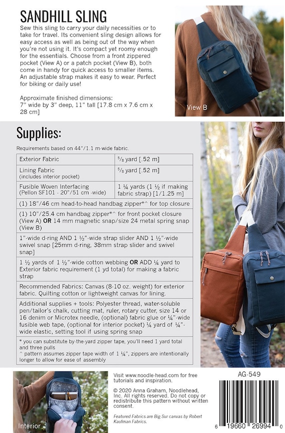 sandhill sling bolsa