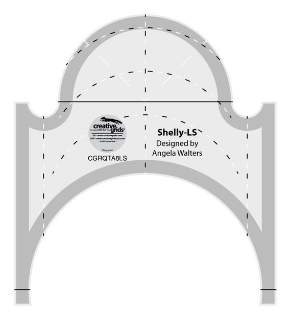 Shelly-ls Low Shank Machine Quilting Tool Template Ruler From 