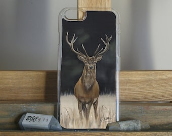 Stag Phone Case by Irish Artist Grace Scott
