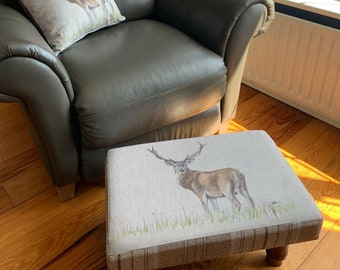 Stag Cushion by Irish Artist Grace Scott