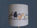 Garden Birds lampshade by Artist Grace Scott