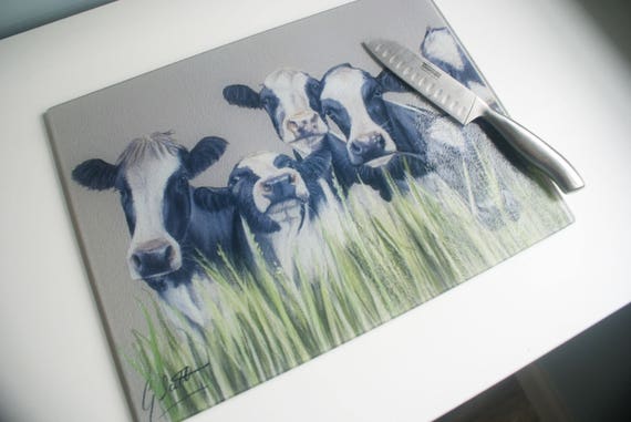 Wren Chopping Board Worktop Saver by Irish Artist Grace Scott Wren Chopping Board Worktop Saver by Irish Artist Grace Scott