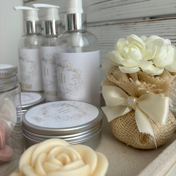 Wedding Bathroom Basket Etsy