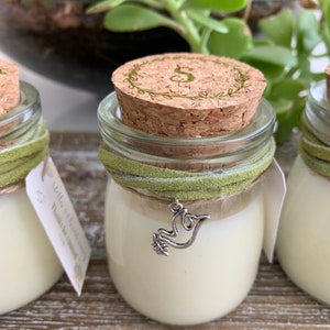 Set of 3, Soy candle, jar candle, baptism, favors, customizable, thank you gift, candle gift, gift for christening, newborn, customize