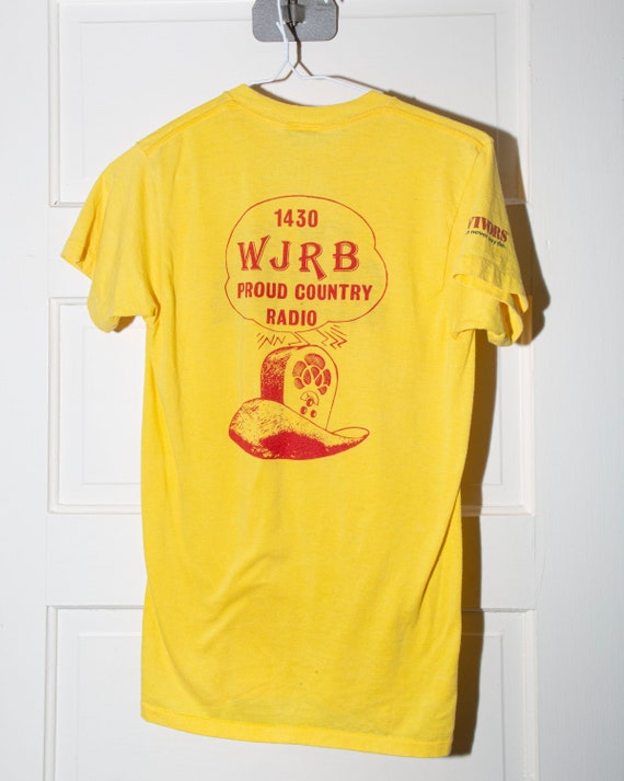 1430 WJRB Proud Country Radio Tshirt 1970s/1980s V