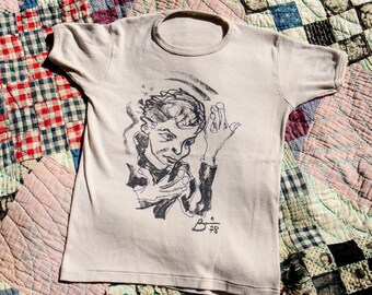 david bowie t shirt etsy