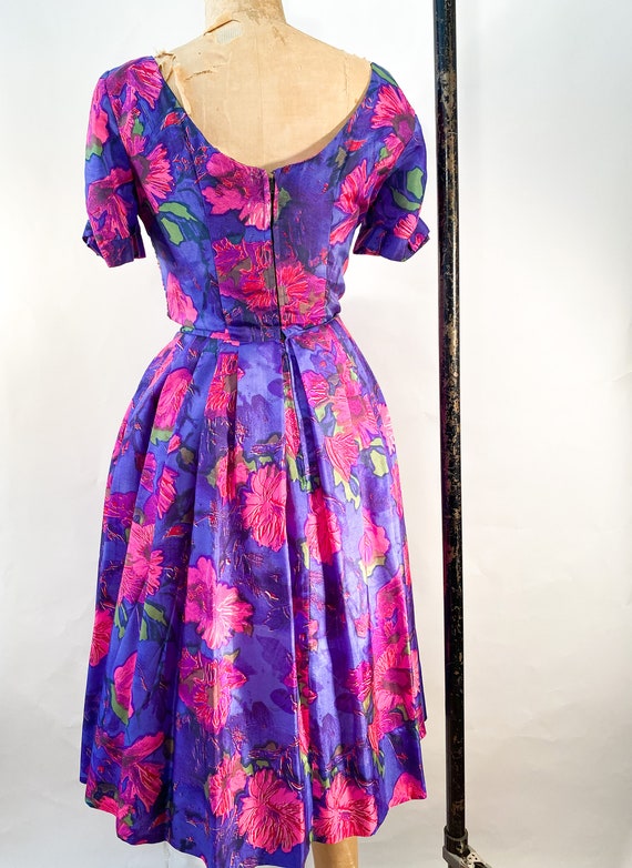 Vintage 1950’s Edith Flagg of California Silk Bod… - image 2