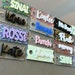 see more listings in the Tumbler Name Plates section