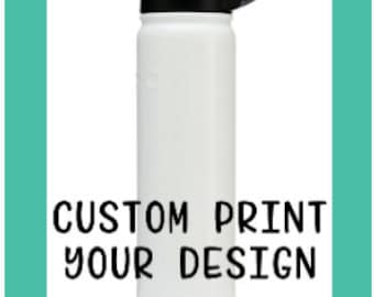 Custom logo water bottle, promotional items with logo, design your own water bottle, logo water bottle, logo water bottle