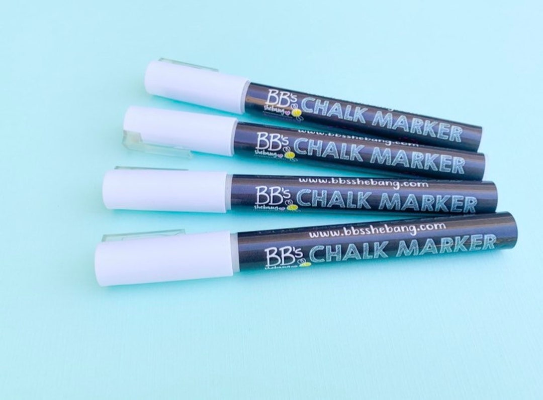 White Chalk Marker, Liquid Chalk Pen, Chalkboard Markers, 