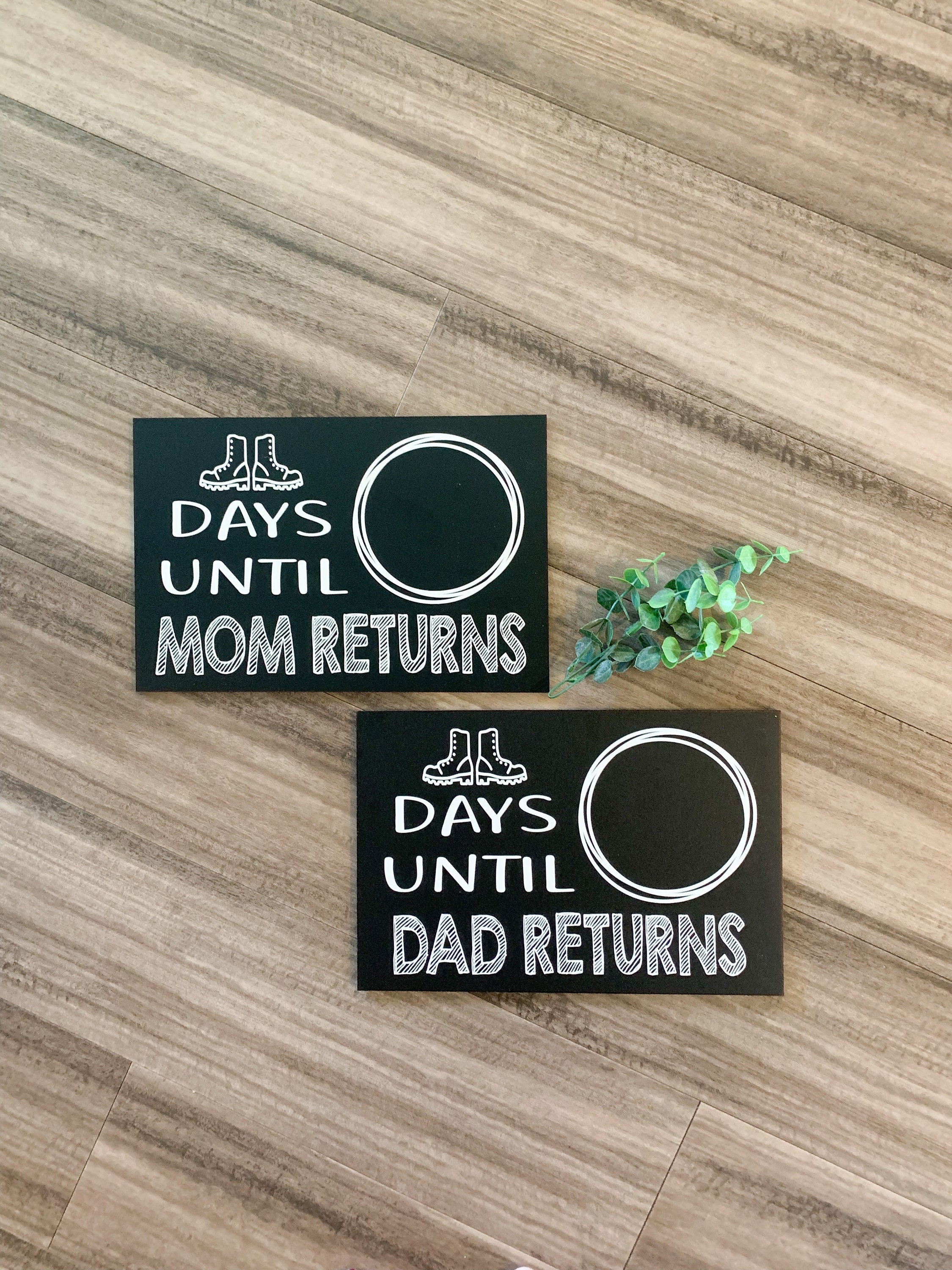 Return From Deployment Sign, Deployment Sign, Deployment Calendar ...