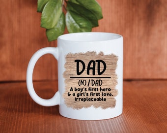 Dad Definition Mug, Dad Dictionary Mug, Dad Coffee Cup, Mug for Dad, Funny Dad Coffee Mug, Birthday Dad Mug, Father’s Day Mug, Daddy Mug