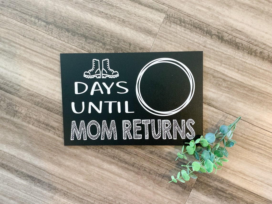 Return From Deployment Sign Deployment Sign Deployment | Etsy
