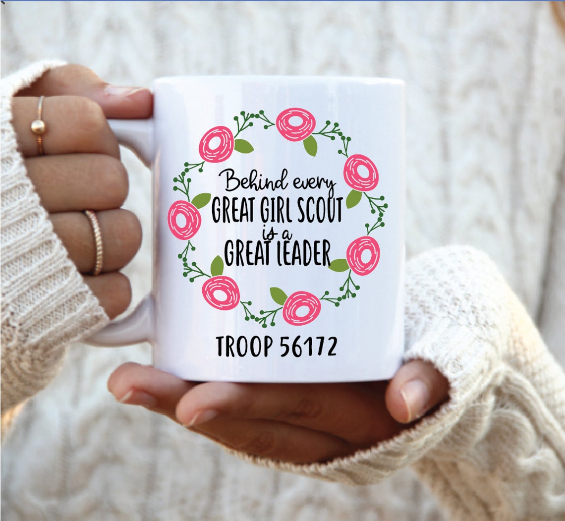 Girl Scout Troop Leader Gift Scout Leader Gift Girl Scout Etsy