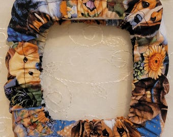 Puppies  6x6 Grime Guard Cover For Q Snap Frame