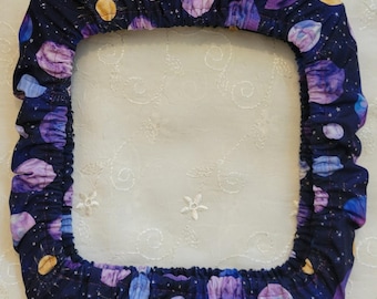 Purple Planets 11x11 Grime Guard Cover For Q Snap Frame