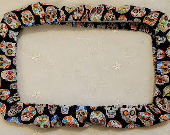 Sugar Skulls  11x17 Grime Guard Cover For Q Snap Frame