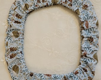 Hedgehog Fabric  Nurge Size 3 Square Hoop Grime Guard Cover