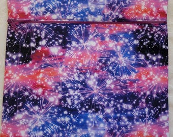 Fourth Of July Fireworks Cross Stitch Project Bag Medium Size
