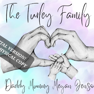 Family Hands Digital Print - Print at home