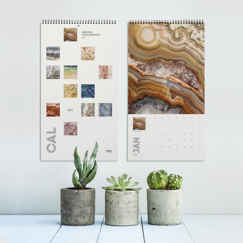 Crystal 2025 Calendar Etsy UK