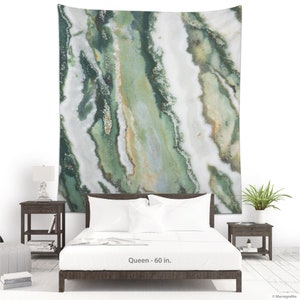 Unique Tapestries, Zebra Jasper Art, Mineral Photography, Bedroom Decoration, Large Tapestry, Abstract Photo. MW066