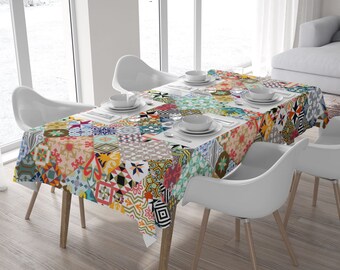 Vintage Tablecloths Etsy